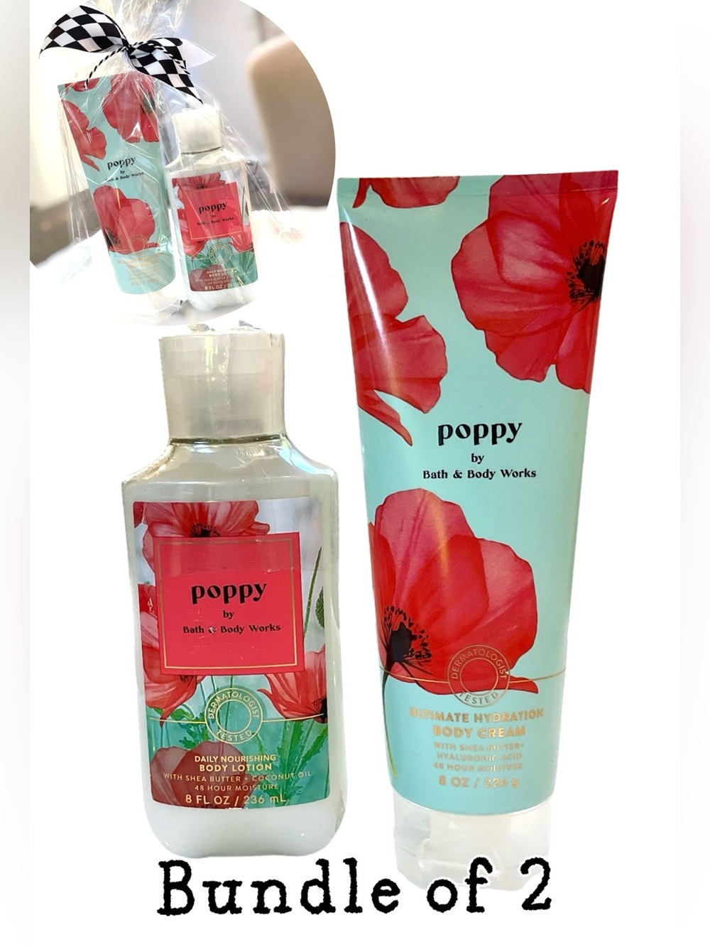 Bath & Body Works Bundle of 2 / POPPY